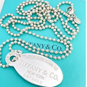 Tiffany & Co Luxury Necklace 925 Sterling Silver